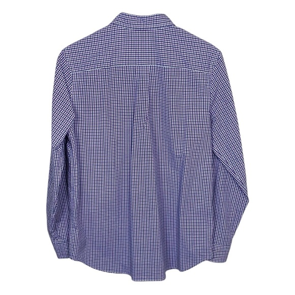 Ralph Lauren Purple and Blue Plaid Boy’s Shirt, XL - Picture 2 of 9